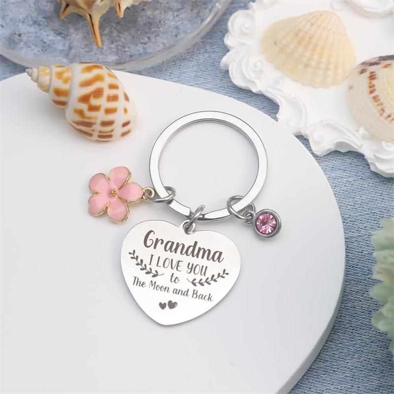 Grandma Keychain Grandparents Day Gifts for Grandma Birthday Gifts for Grandma from Granddaughter Best Grandma Gifts Appreciation Gifts for Grandmother Christmas Gifts Thanksgiving Gifts Halloween