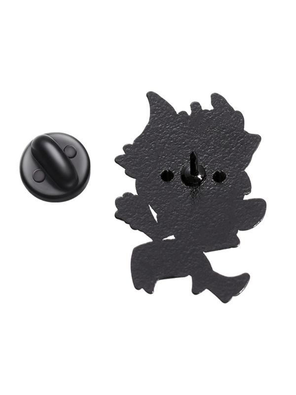 Cartoon Character Design Brooch, Cute Enamel Pin for Daily Clothing Decor, Trendy All-match & Exquisite Brooch for Birthday Gift