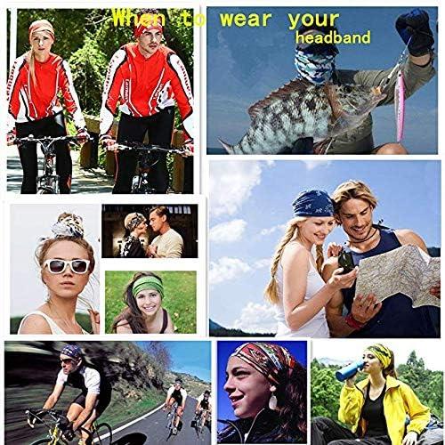 Multi  Tube Bandanas Seamless Neck Gaiter Face Mask Magic Scarf Headband Balaclava Gator Masks Sweatband