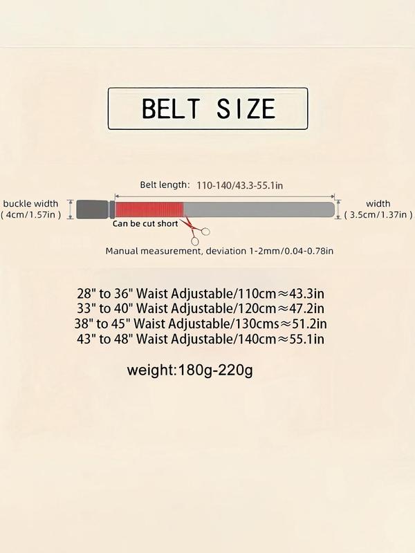 Men's Business Fashion Belt, Automatic Buckle Belt, Casual Waistband for Jeans Trousers, Fashion Belt for Party, Daily Clothing Decor, Trendy Exquisite Belt for Gift