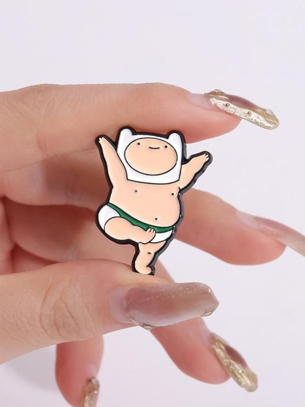 Cute Funny Cartoon Brooch, Fashion Brooch for Party, Daily Clothing Decor, Trendy All-match & Exquisite Brooch for Birthday Gift