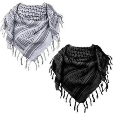 Military Shemagh Tactical Desert Cotton Keffiyeh Neck Head Scarf Wrap for Men Women large square headscarf