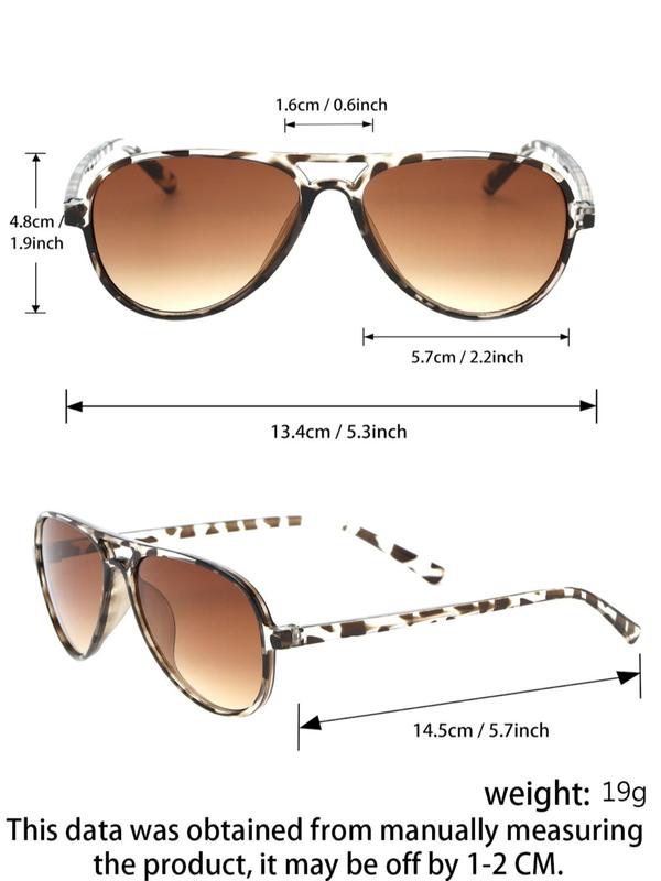 Unisex Simple Style Sunglasses (3 Pairs), Vintage Trendy Oval Frame Sunglasses for Everyday Use, Fashionable Sunglasses As Travel Accessories