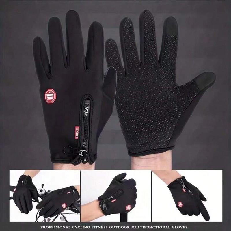 Men Windproof Waterproof Thermal Touchscreen Winter Gloves