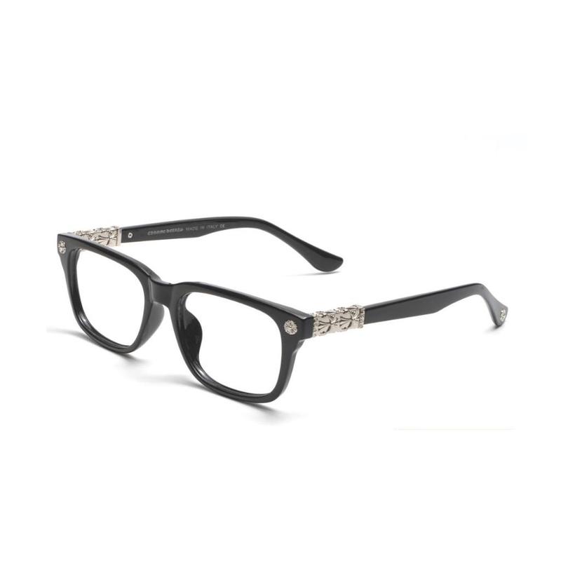 Chrome Hearts 2024 Eyeglass Frames for Men and Women with Oval Full Rim in European Style