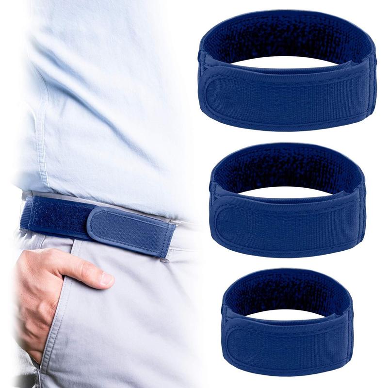 Outdoor Leisure Lazy Belt Elastic Waist Belt Velcro Single Side without Buckle Nylon Strap Convenient Stickers