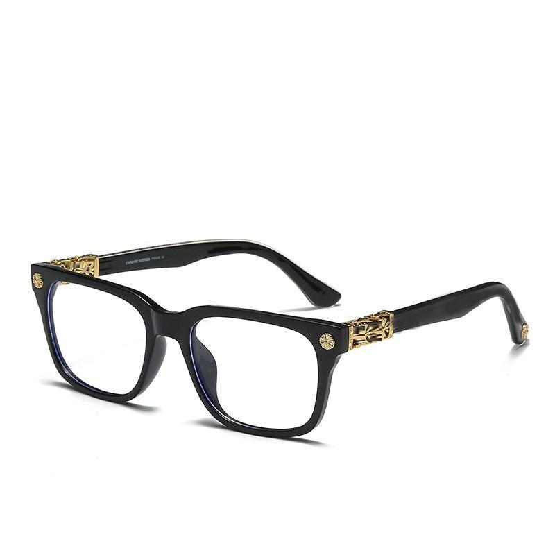 Chrome Hearts 2024 Eyeglass Frames for Men and Women with Oval Full Rim in European Style