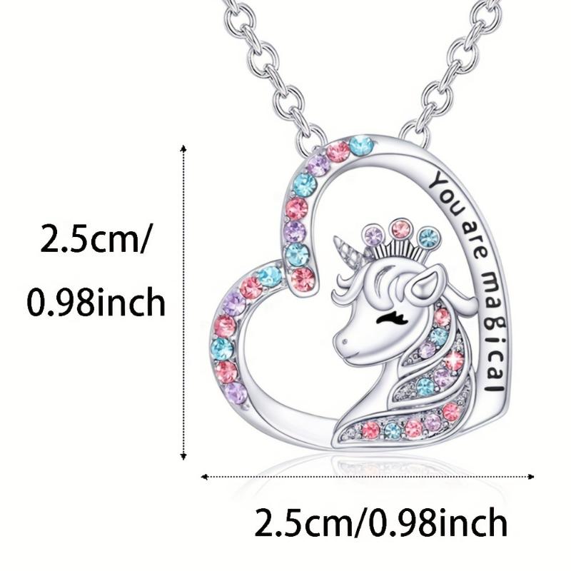 Gorgeous Unicorn Jewelry Set - Perfect Gift For The Special Girl In Your Life!