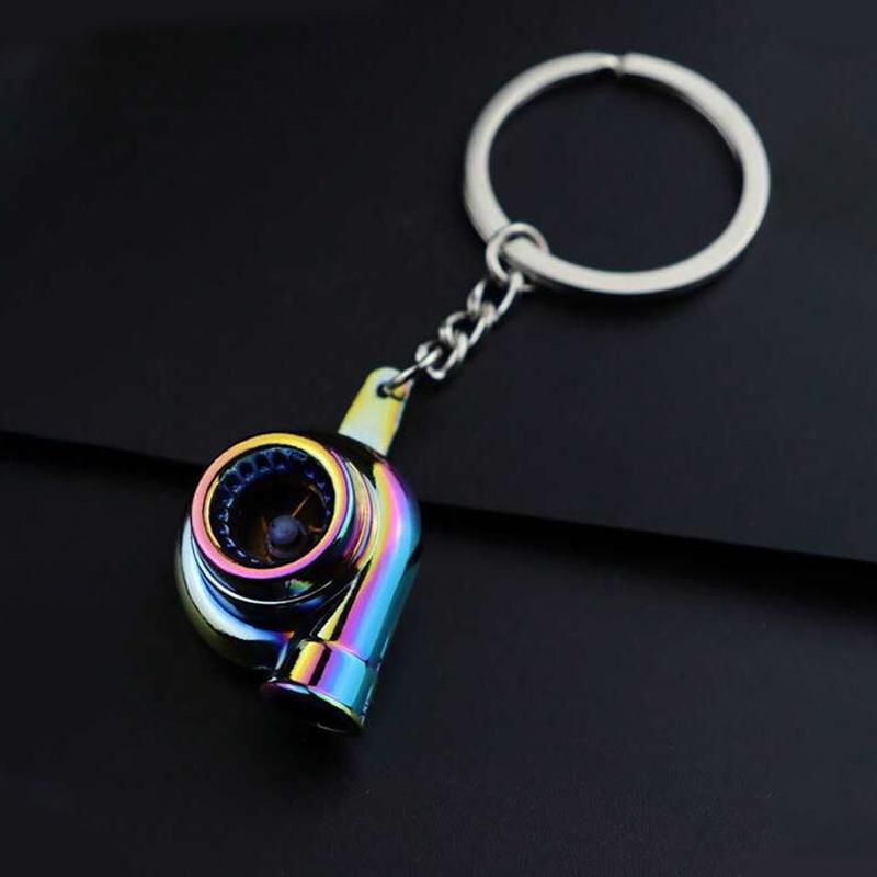 Turbo Micro Model Car Decoration, Turbine Miniature Model Car Ornament, Portable Car Keychain Decoration, Car Accessories