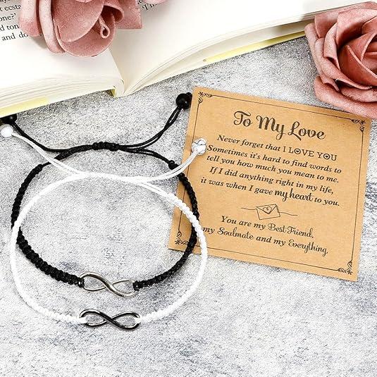 Couples Bracelets Gifts for Boyfriend Graduation Gifts for Her Gifts Him Couples Gift Ideas Gifts for Her Valentines Day Gifts for Him Gifts for Girlfriend Couple Gifts for Husband Wife Gifts