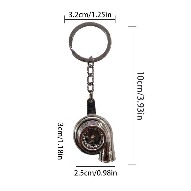 Turbo Micro Model Car Decoration, Turbine Miniature Model Car Ornament, Portable Car Keychain Decoration, Car Accessories