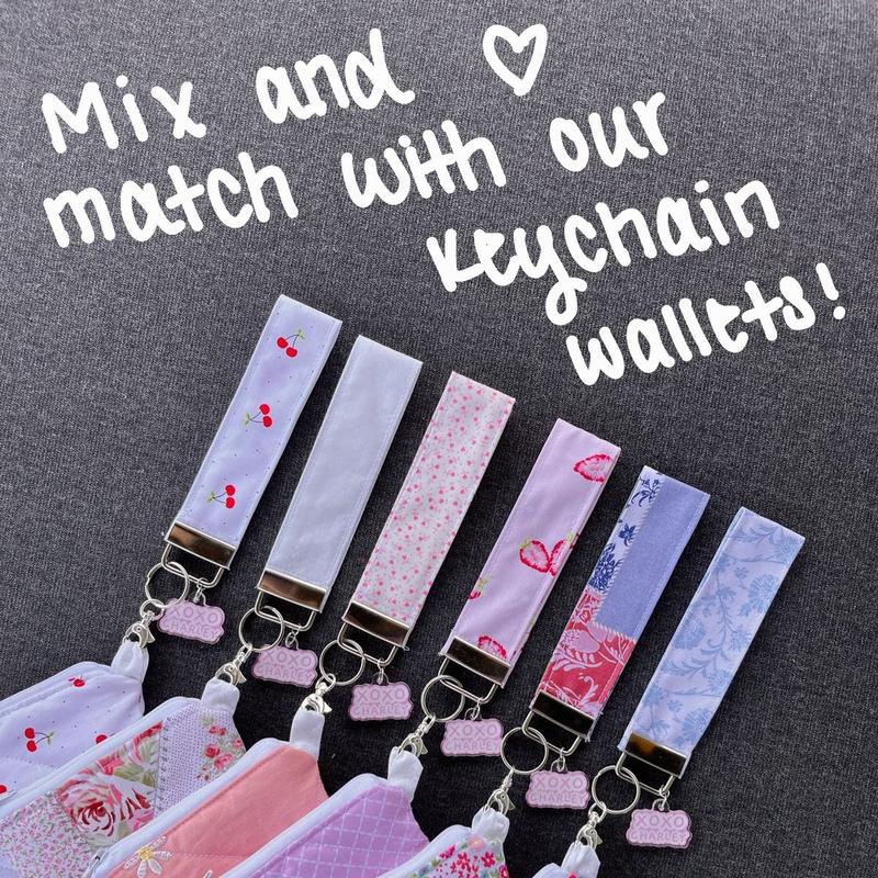 Keychain Wristlet Strap Wristband Variety   Cute lanyard   loop keychain   wristlet   coin bag   keychain wallet