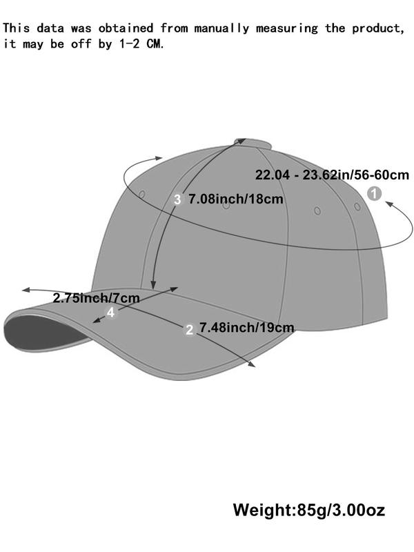 Cartoon Face Embroidered Baseball Cap,  Casual Sportive Baseball Cap, Street Style Outdoor Sun Protection Cap for Men & Women, Perfect for Student for Outdoor Sports