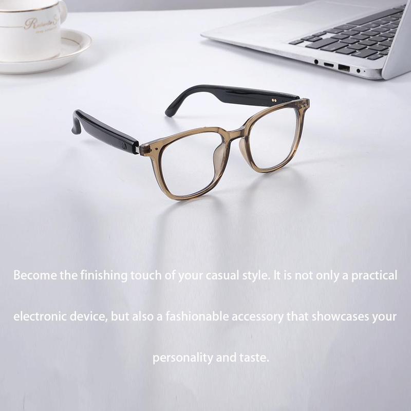 Smart Glasses, Multifunctional Smart Audio Glasses, Wireless BT Smart Glasses, HiFi Stereo Sound Smart Glasses, Smart & Wearable Devices