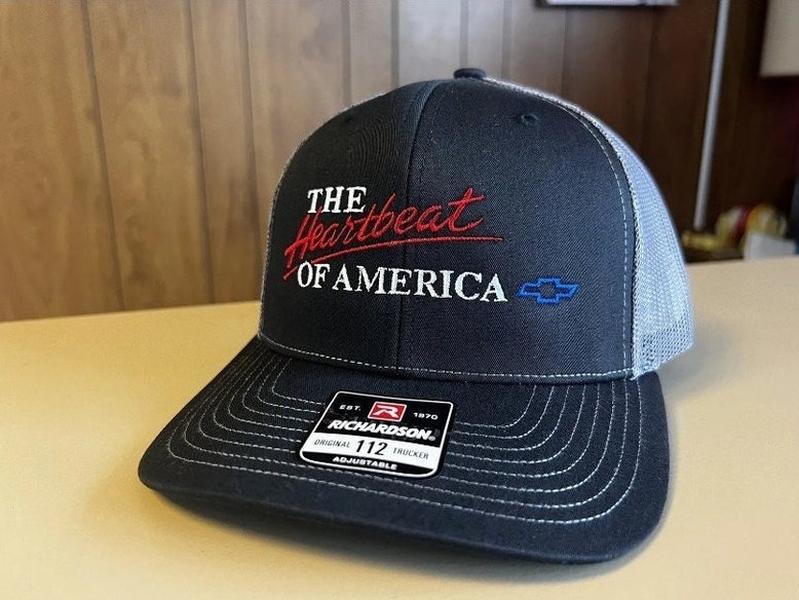 The Heartbeat Of America Embroidered Snapback, Unisex Embroidered Trucker Hat, Snapback