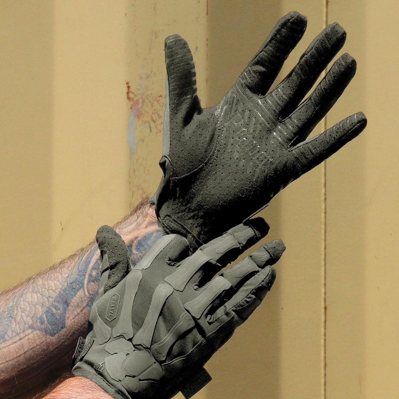 REAPER Tactical Skeleton Gloves  - Touchscreen, Comfortable, Breathable, Non-Slip Fit