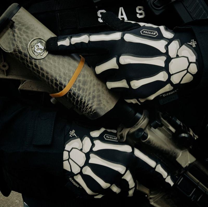 REAPER Tactical Skeleton Gloves  - Touchscreen, Comfortable, Breathable, Non-Slip Fit