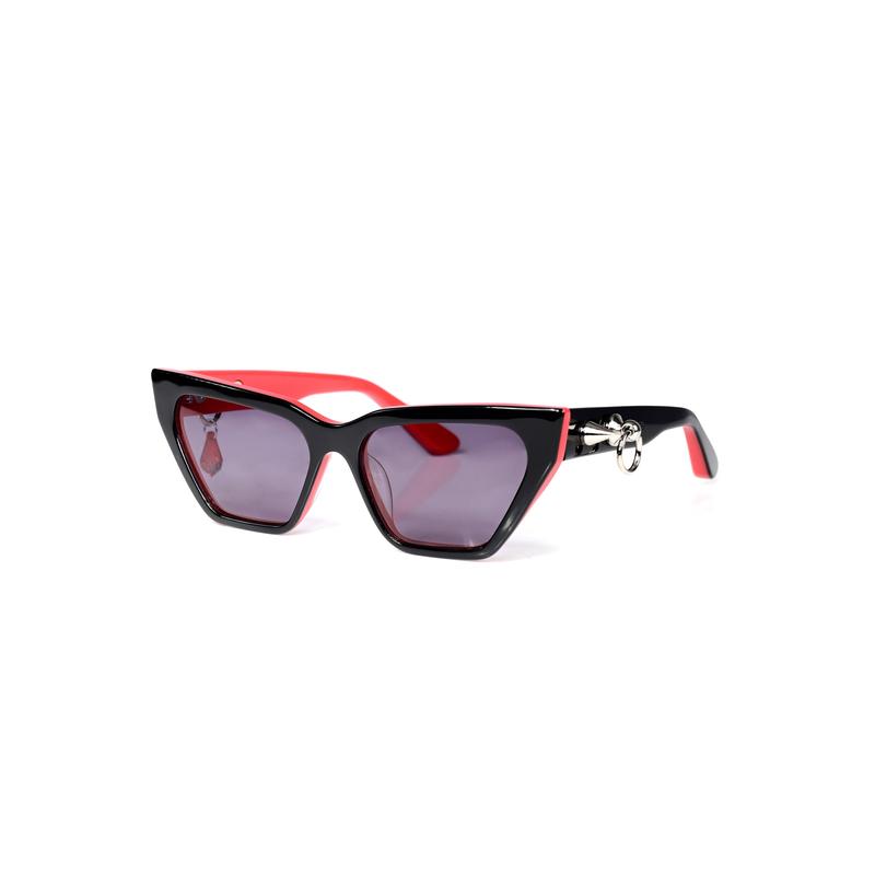 Helena Pierced Bloody Teardrop Signature Sunglasses