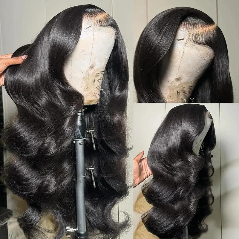 STERLY 13x6 Transparent Lace Body Wave Full Frontal Wigs 180%density