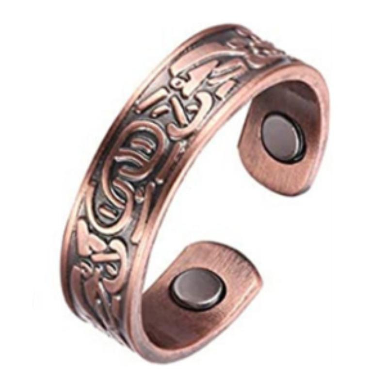 Adjustable Tree of Life Strap Magnetic Magnetic Therapy Copper Bracelet Suitable for Men and Women