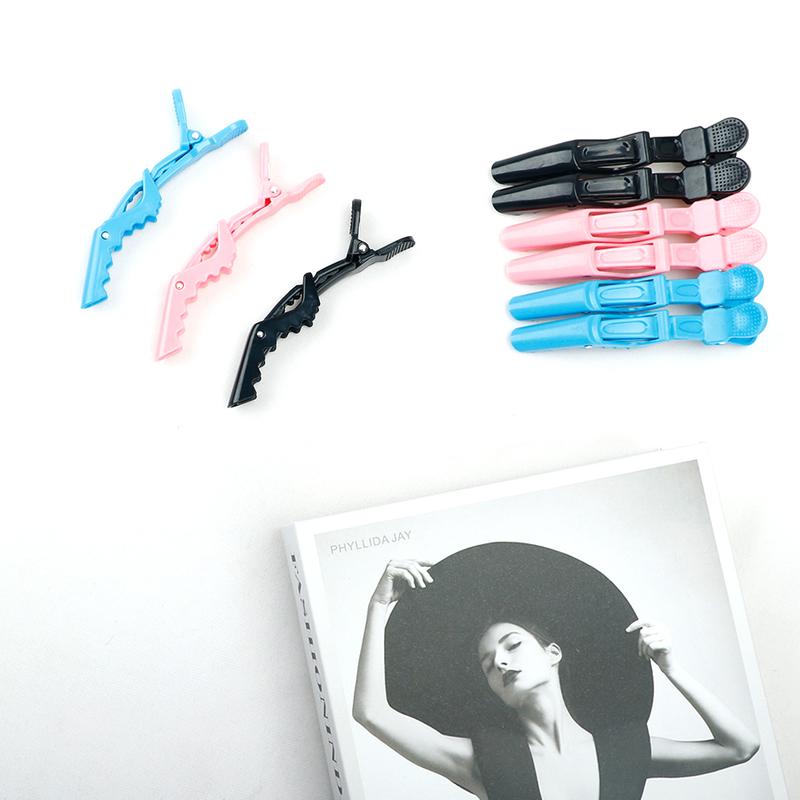 Alligator Hairpin (Random Color) Heat Dye Hairpin Hairdressing Hairpin Multi-purpose Wig Clip Non-slip Hairpin No Heat Styling Tool