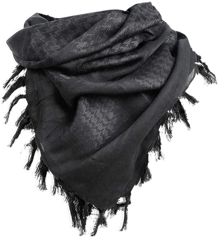 Tactical Desert Scarf   100% Cotton Bandana Scarf F Wrap Form and Women