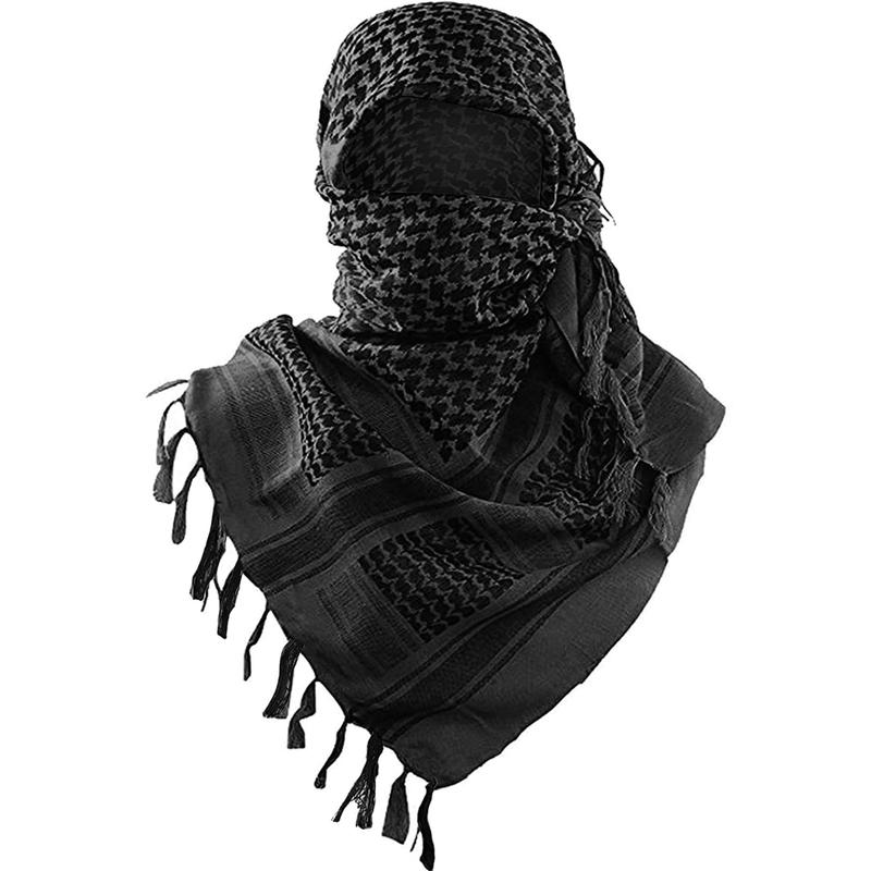 Tactical Desert Scarf   100% Cotton Bandana Scarf F Wrap Form and Women