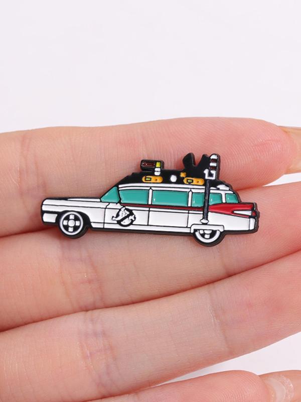 Cartoon Car Design Brooch, Cute Car Design Brooch, Fashionable Clothes Accessories for Men & Women, Trendy All-match & Exquisite Brooch for Birthday Gift