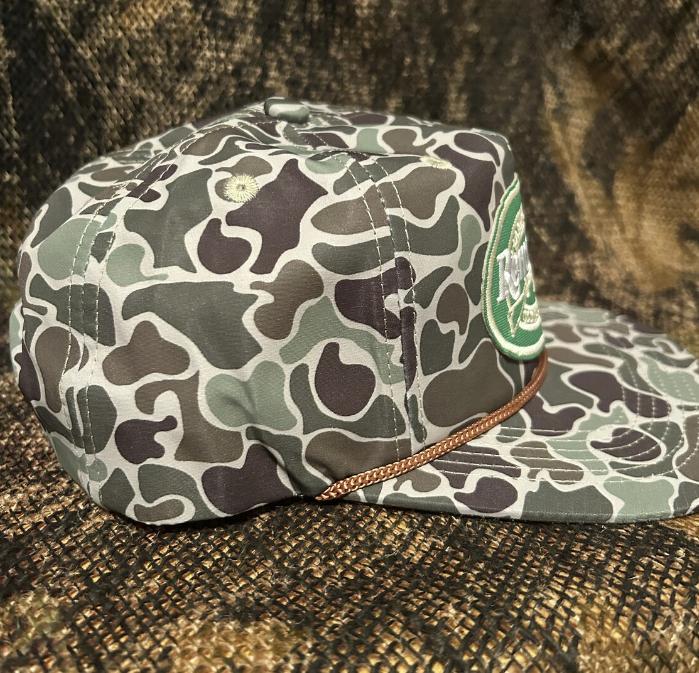 Remington Retro Camouflage Snapback, Vintage Jungle Remington Rope-brim Hat