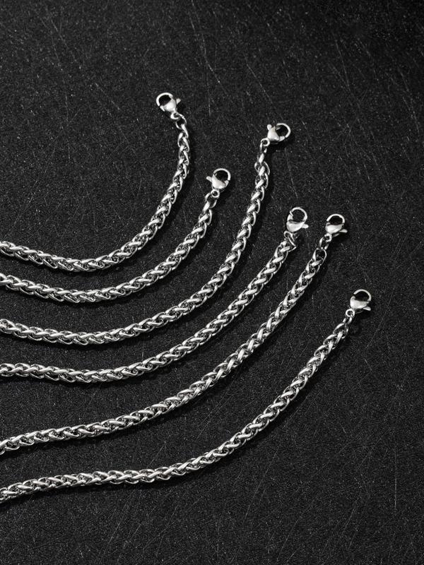 Casual Trendy Chain Necklace, Elegant Meaningful Necklace for Men & Women for Party, Daily Decor, Trendy All-match & Exquisite Jewelry for Birthday Gift