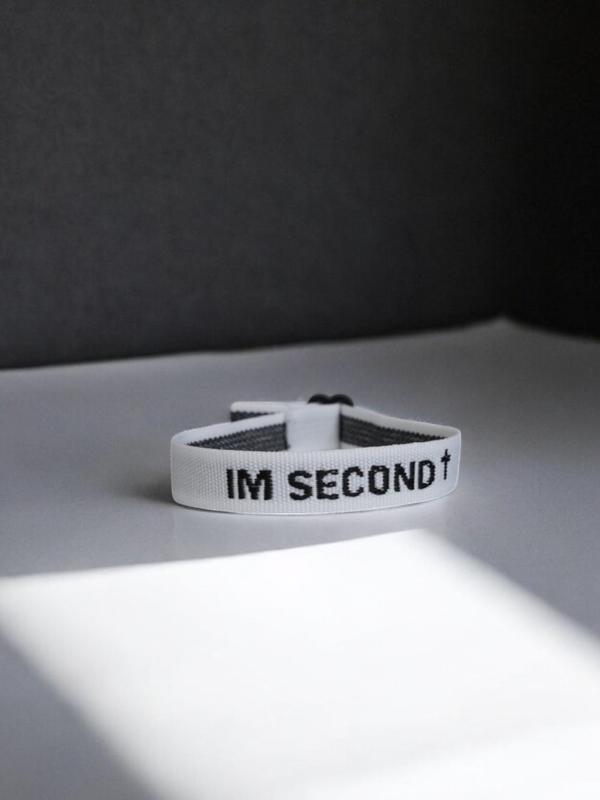 2 Pack- IM SECOND Bracelet for Promoting Humility and Selflessness