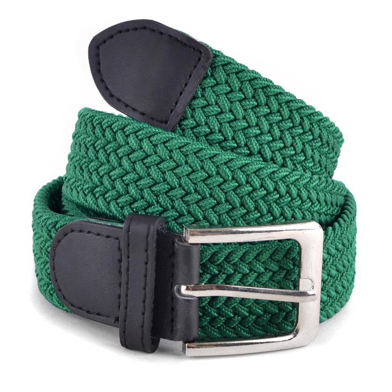 Men's Stretch Braided Woven Belts