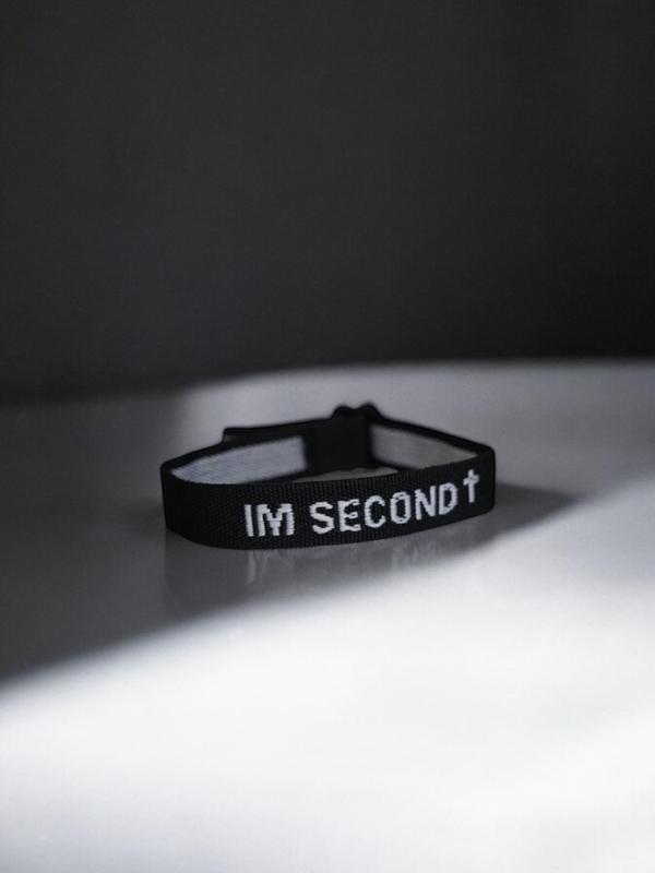 2 Pack- IM SECOND Bracelet for Promoting Humility and Selflessness