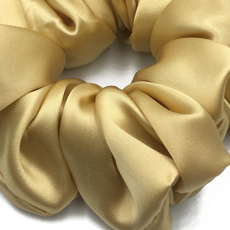 West Kiss Ties Silk Scrunchies Soft Satin Hair Scrunchies Elastic Hair Ties