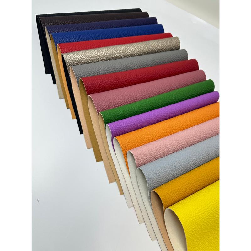 Wholesale  faux leather sheets 16 solid colors faux leather sheets.S21 listing