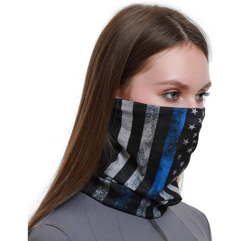 Gaiter Mask Men Women,Seamless Bandana Rave Cover Scarf Mask,Balaclava,Headband, Wrap,Headwear