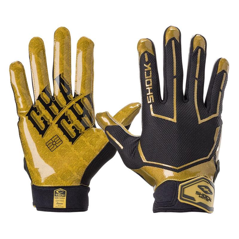 Black Gold ChaChing Showtime Receiver Gloves