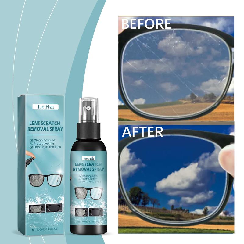 Lens Scratch Remover Repair Abrasion Scratch Renovation Eyeglass Lens Glass Blur Conditioner