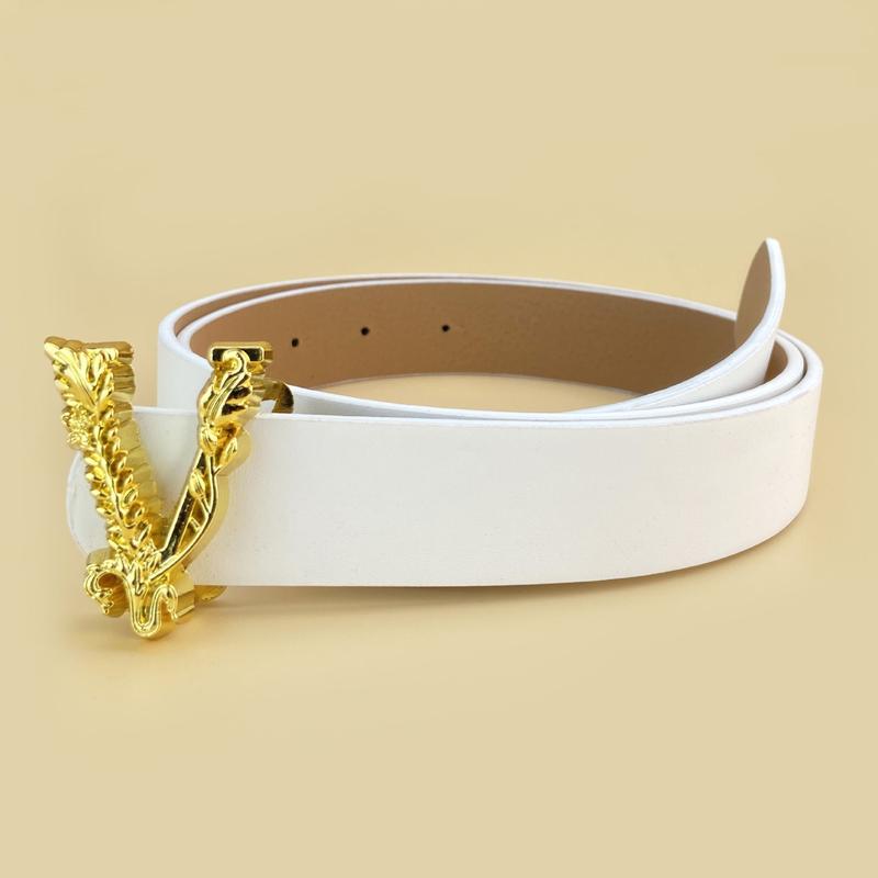 All-match Fashion Simple Pure Decorative Suit Pants Belt