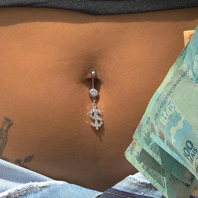 money bag Belly Ring - Fashionable Accessory