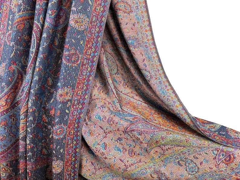 Paisley Pashmina Scarf | Festival Shawls Wedding Pashmina Ladies Scarves Women Head Covers Bohemian Shawls Rave Pashmina Gift Her