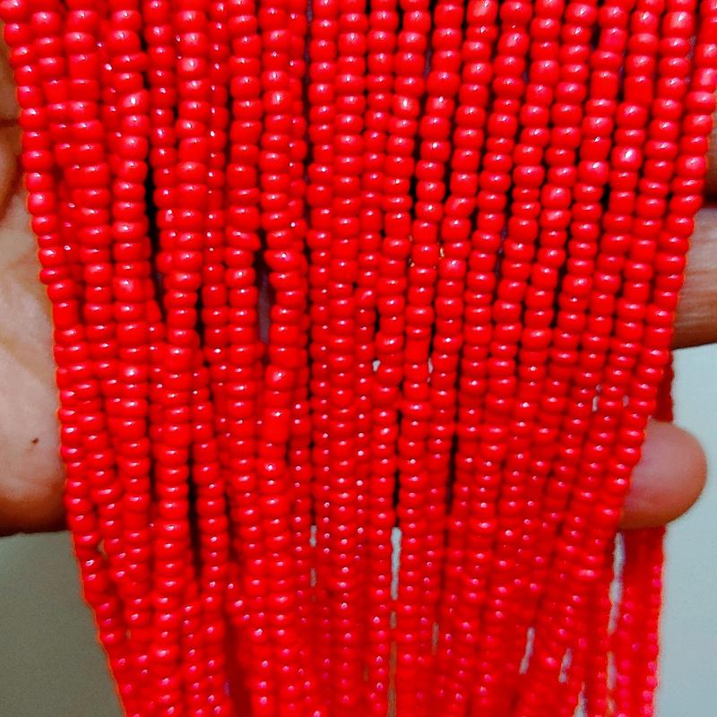 Solide Color Waistbeads, Belly Chain, 50 to 60 inches Tie on Waistbeads Female Daily waistbeads detroit