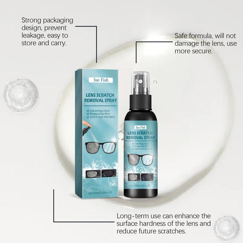 Lens Scratch Remover Repair Abrasion Scratch Renovation Eyeglass Lens Glass Blur Conditioner