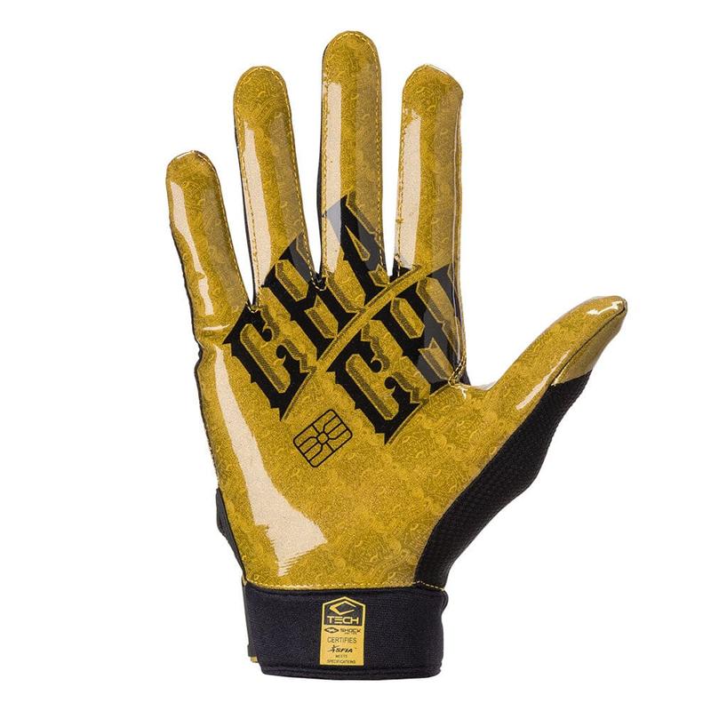 Black Gold ChaChing Showtime Receiver Gloves