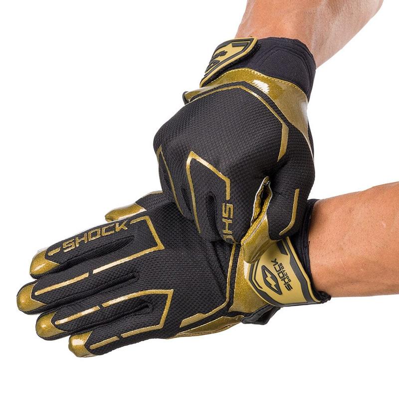 Black Gold ChaChing Showtime Receiver Gloves