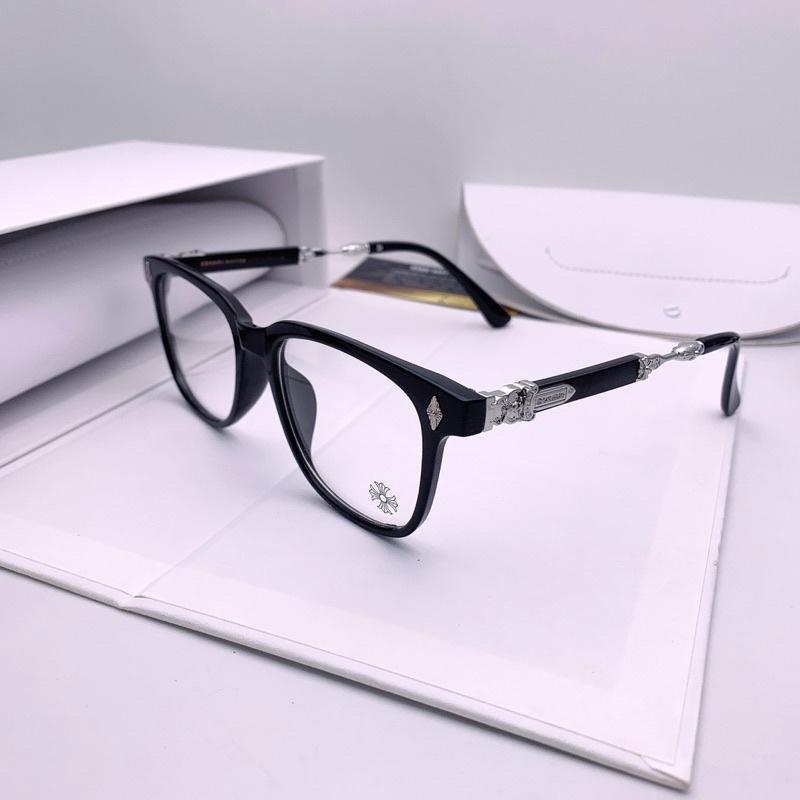 K3 [New] Chrome Heart square fashion glasses, beautiful and luxurious, Gift For Him, Gift For him, Fashion accessories - Clear