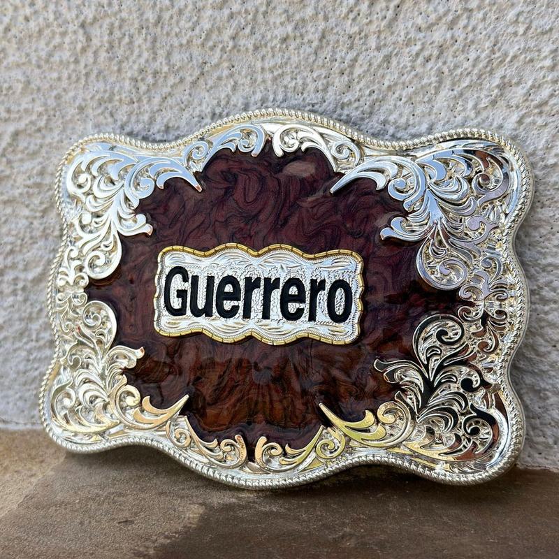 HEBILLAS CON ESTADO DE MÉXICO   WESTERN MÉXICO STATE BUCKLE