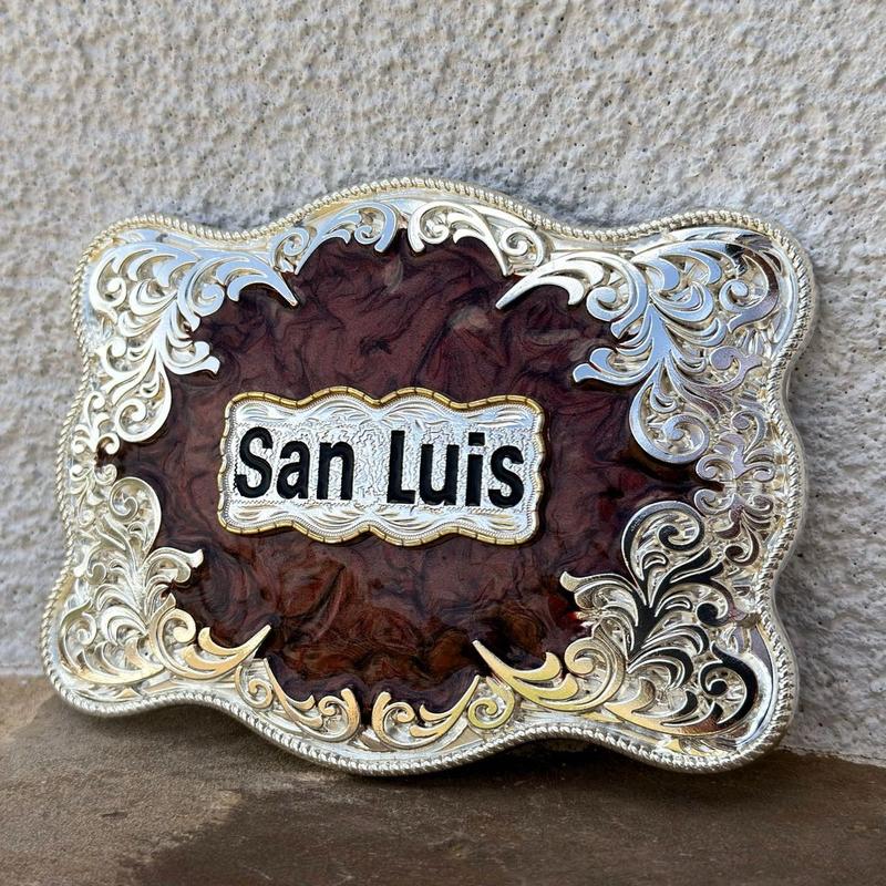 HEBILLAS CON ESTADO DE MÉXICO   WESTERN MÉXICO STATE BUCKLE