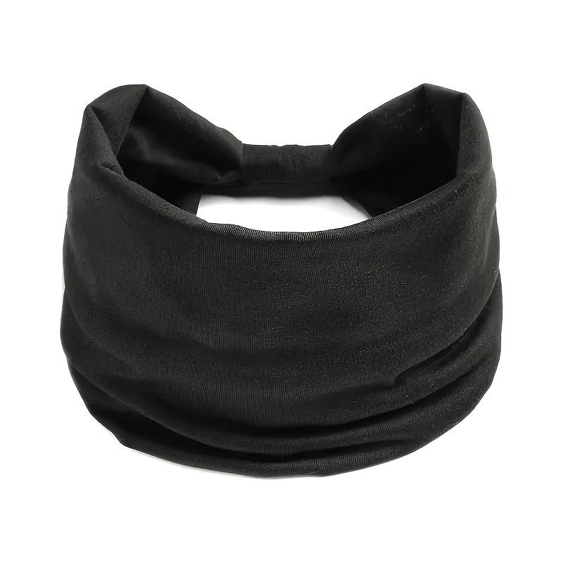 4PCS Ultra-Comfortable Wide Brim Headband for Fitness Enthusiasts - Moisture-Wicking, Sweat-Absorbing, Elastic, and Breathable - Perfect for Yoga, Running, Cycling, Basketball, and Outdoor Activities