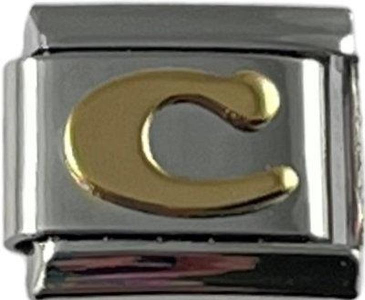 Italian Charm Link Letter C 9mm